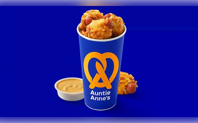 Auntie Anne’s Menu With Prices, Calories, and Best Items 2026 1 Crispy Cheesy Mini Dogs 1