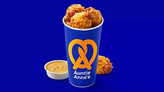 Auntie Anne’s Menu With Prices, Calories, and Best Items 2026 21 Crispy Cheesy Mini Dogs 2