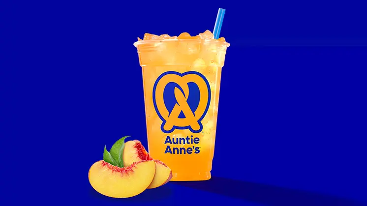Auntie Anne’s Menu With Prices, Calories, and Best Items 2026 23 Peach Spritz 1