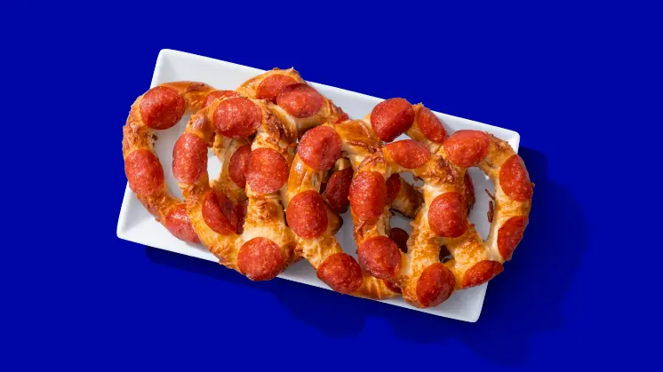 Auntie Anne’s Menu With Prices, Calories, and Best Items 2026 45 Pepperoni Pretzel Packages