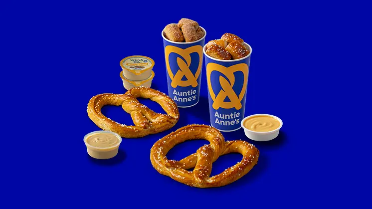 Auntie Anne’s Menu With Prices, Calories, and Best Items 2026 7 The Classics Snack Pack